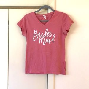 Pink Bridesmaid T